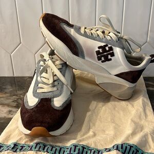 Tory Burch Good Luck Trainers size 10.5